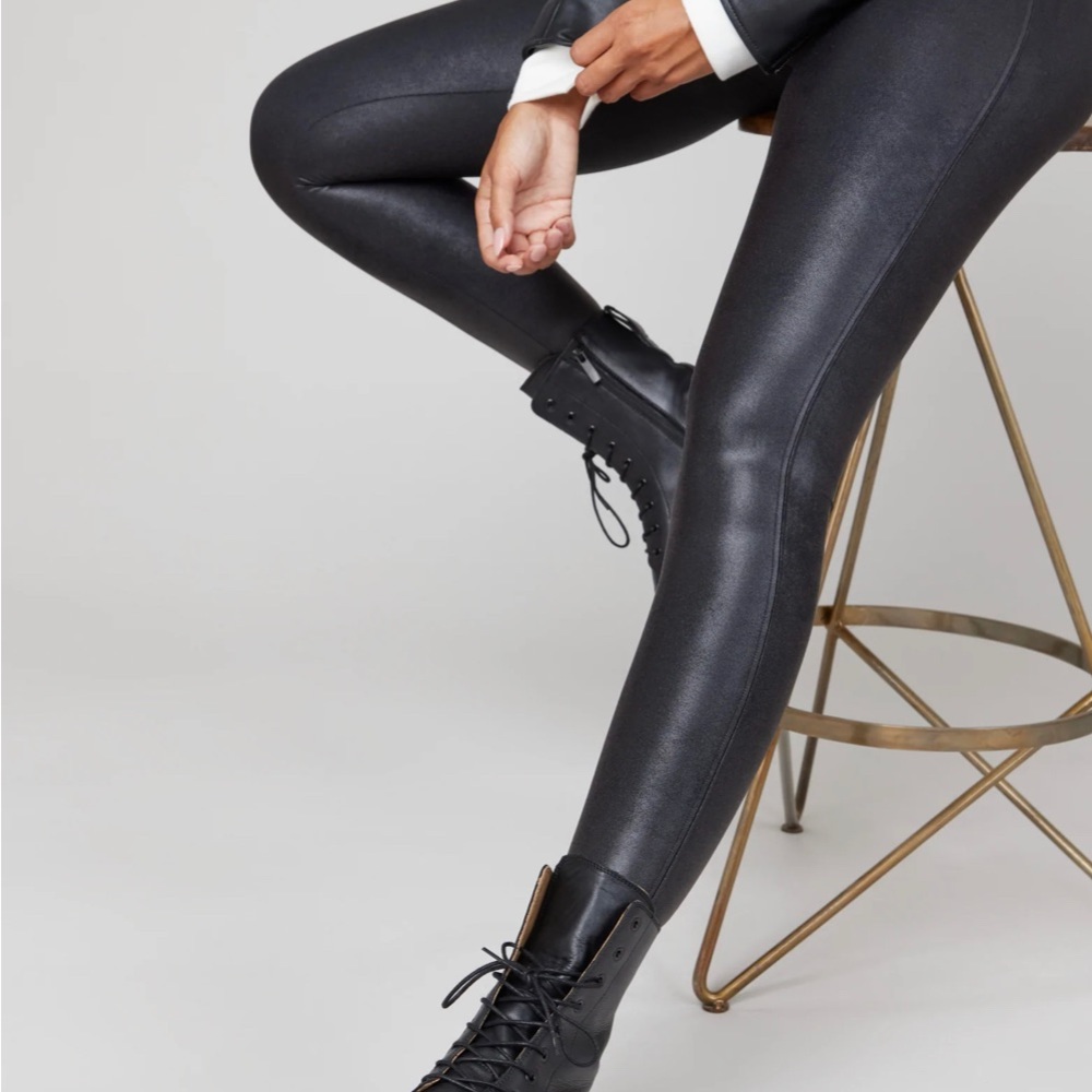 Spanx faux leather leggings